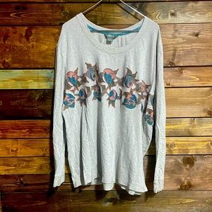 Floral Embroidered Sweater